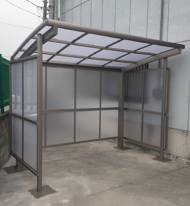 駐輪場｜リフォーム施工事例